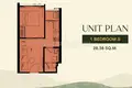 Wohnung 1 Schlafzimmer 28 m² Si Sunthon, Thailand