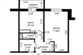 1 bedroom apartment 38 m² Dzyarzhynsk, Belarus