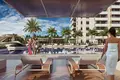 Wohnkomplex New residence with an aquapark, swimming pools and a tennis court at 150 meters from the beach, Mersin, Turkey