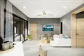 Residential complex Complex of villas with swimming pools and gardens near the beach, Samui, Thailand