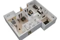 Appartement 3 chambres 115 m² Municipalité de Bar, Monténégro