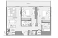 Appartement 2 chambres 1 154 m² Doubaï, Émirats arabes unis
