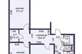 3 room apartment 71 m² Salihorsk, Belarus