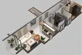 1 bedroom condo 40 m² Boreti, Montenegro