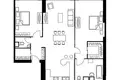 Wohnung 3 zimmer 109 m² Moskau, Russland