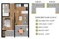 Apartamento 35 m² Erdemli, Turquía