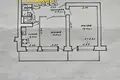 Wohnung 2 zimmer 56 m² Minsk, Belarus