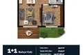 Apartamento 2 habitaciones 72 m² Muratpasa, Turquía