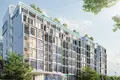 Residential complex Residential complex with a swimming pool, a garden and a meeting room, Bangkok, Thailand