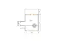 Dom 2 pokoi 60 m² Zelenogradsky District, Rosja