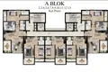 Квартира 1 спальня 75 м² Средиземноморский регион, Турция