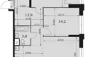 Wohnung 3 zimmer 83 m² Moskau, Russland