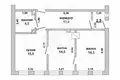 Appartement 2 chambres 54 m² Kobryn, Bélarus