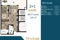 Apartamento 3 habitaciones 83 m² Kepez, Turquía
