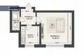 Appartement 1 chambre 22 m² Vilnius, Lituanie