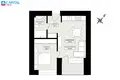 Квартира 2 комнаты 65 м² Электренай, Литва