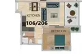 Appartement 1 chambre 51 m² Oróklini, Chypre