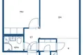Квартира 2 комнаты 45 м² Helsinki sub region, Финляндия