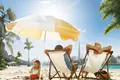 Complejo residencial Residential complex Riviera III with green areas and sports grounds close to the downtown, MBR City, Dubai, UAE