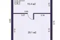 House 135 m² Bialarucki sielski Saviet, Belarus