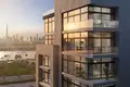Complexe résidentiel Residential complex Riviera II with a swimming pool and a garden close to the beach and the golf course, MBR City, Dubai, UAE