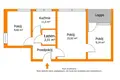 Wohnung 3 zimmer 45 m² Lodz, Polen