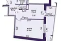 Квартира 1 комната 48 м² Минск, Беларусь