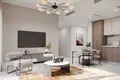 Complejo residencial New residence Beach Oasis 2 with a swimming pool and a manmade beach, Dubai Studio City, Dubai, UAE