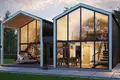 Wohnkomplex New residential complex of villas and apartments on the ocean shore in Nusa Dui, Bali, Indonesia