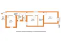 3 room apartment 96 m² Lodz, Poland