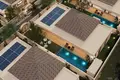Kompleks mieszkalny New complex of villas with swimming pools, 10 meters from the beach, Samui, Thailand