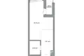 1 bedroom apartment 30 m² Minsk, Belarus