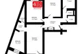 4 room apartment 82 m² Minsk, Belarus
