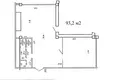 Office 3 rooms 93 m² in Minsk, Belarus