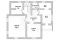 Casa 102 m² Kliejnikauski sielski Saviet, Belarús