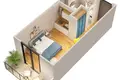 Студия 1 комната 33 м² Батуми, Грузия