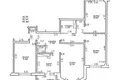 4 room apartment 105 m² Barawlyany, Belarus