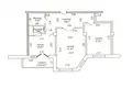 Wohnung 2 zimmer 57 m² Minsk, Belarus