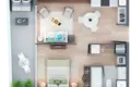 Квартира 1 спальня 37 м² Винья-дель-Мар, Чили