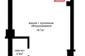 1 room apartment 46 m² Minsk, Belarus
