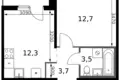 Apartamento 1 habitación 35 m² Leninsky District, Rusia
