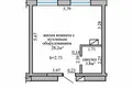 Appartement 32 m² Kopishche, Bélarus