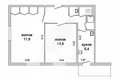 Квартира 2 комнаты 48 м² Дрогичин, Беларусь