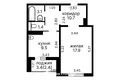 Mieszkanie 1 pokój 45 m² Mińsk, Białoruś