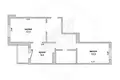 2 room apartment 55 m² Muchaviecki sielski Saviet, Belarus