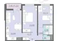 Квартира 2 комнаты 51 м² Санкт-Петербург, Россия