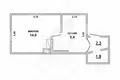 Квартира 26 м² Брест, Беларусь