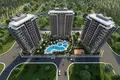 Complejo residencial Residential complex with gazebos, sauna and swimming pool, 2 minutes to the beach, Erdemli, Mersin, Turkey