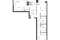 Квартира 3 комнаты 83 м² Москва, Россия