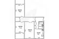 Wohnung 3 zimmer 70 m² Muchaviecki sielski Saviet, Belarus